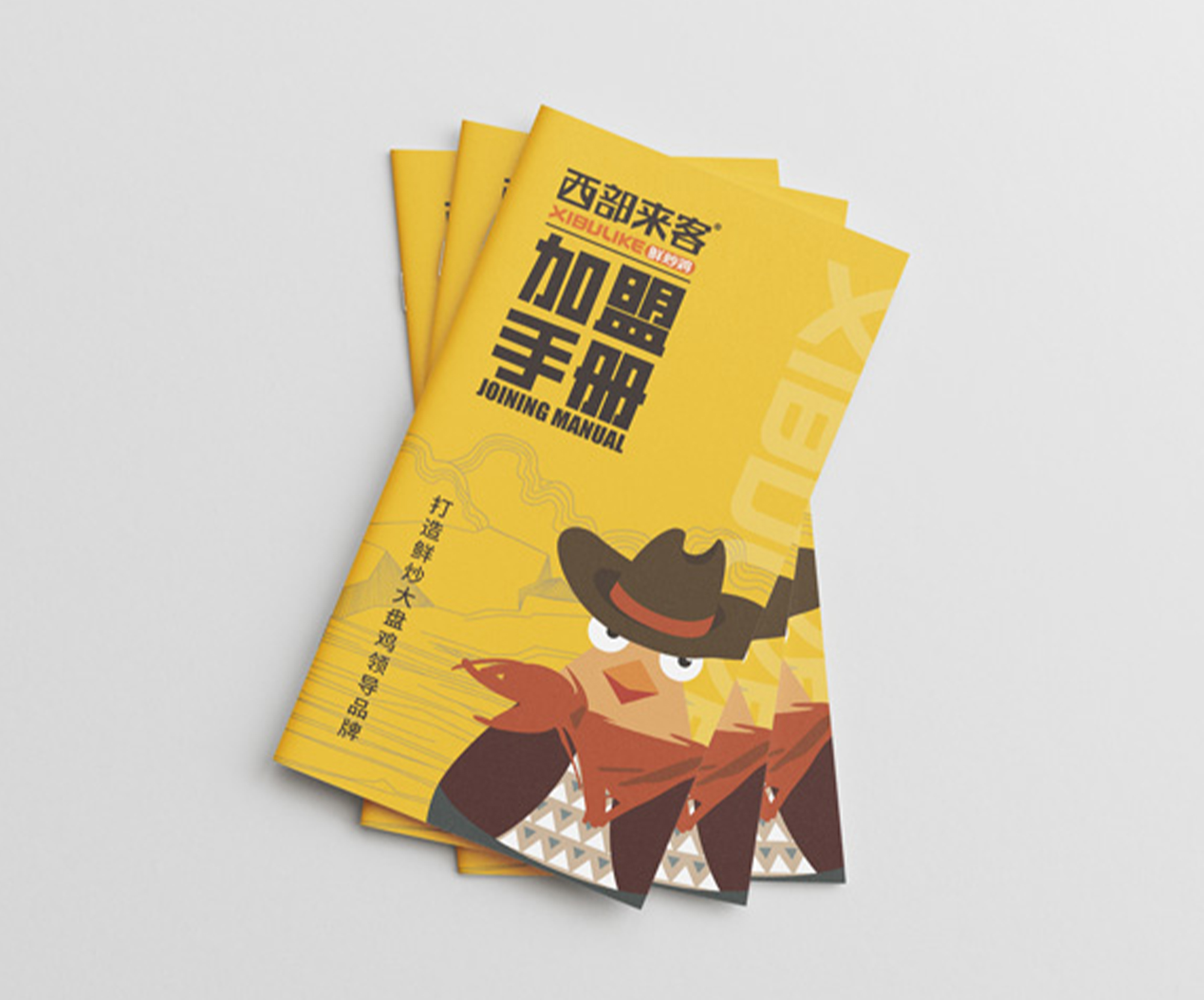 西部來客招商手冊設(shè)計